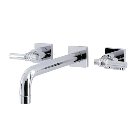 Kingston Brass KS6021ML Wall Mount Tub Faucet, Polished Chrome KS6021ML